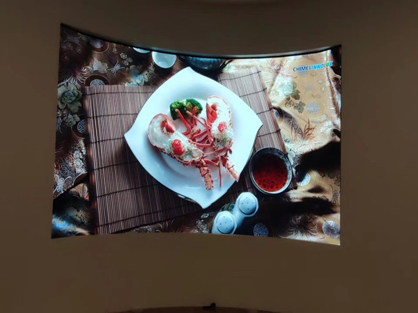 抚松室内P2.5弧形LED屏
